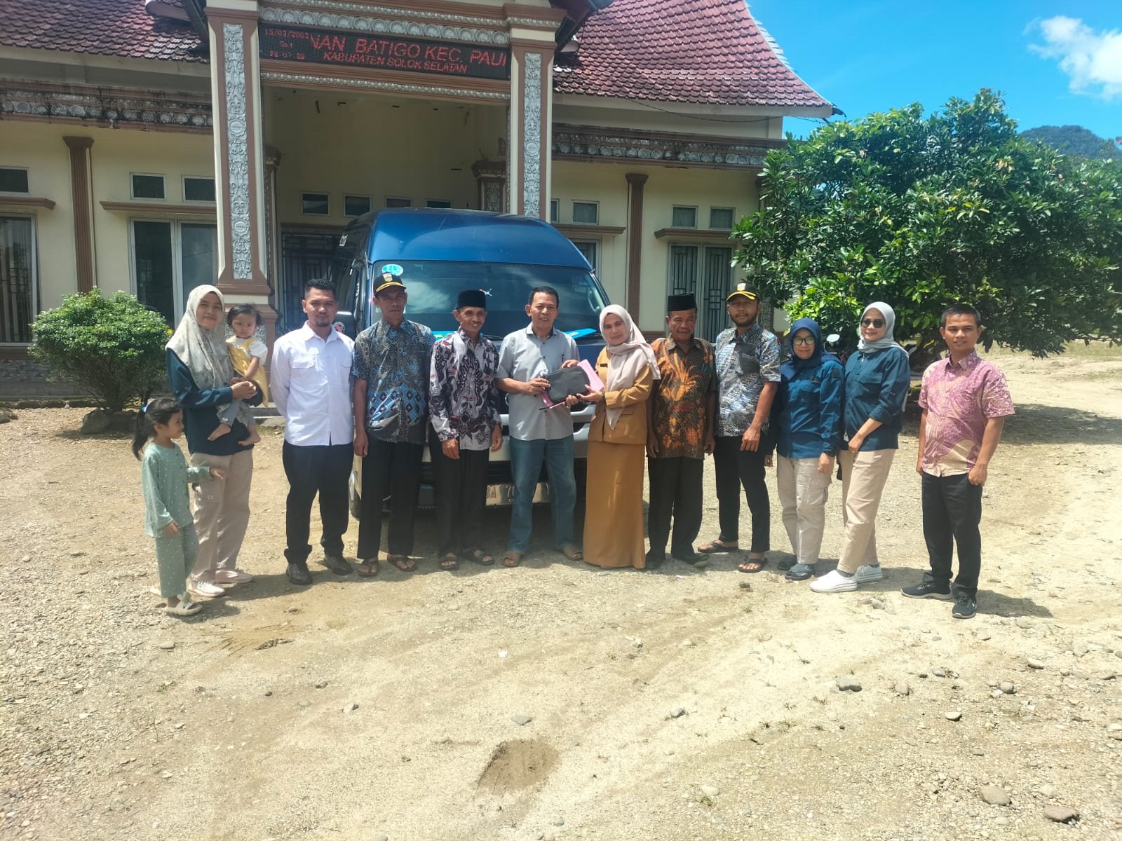 Serah Terima aset Kepengurusan Bumnag alam marinteh mandiri